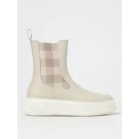 flat ankle boots woolrich woman color beige