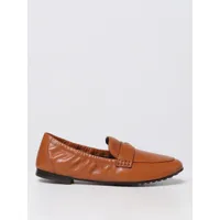 tory burch moccasins in grained leather
