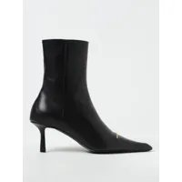 alexander wang ankle boots in natural grain leather