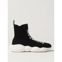moschino couture sneakers in stretch knit