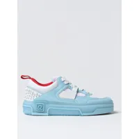 sneakers christian louboutin woman color sky blue