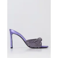heeled sandals sergio rossi woman color violet