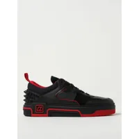 christian louboutin astroloubi sneakers in leather and mesh
