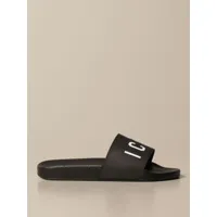 dsquared2 rubber sandal with icon print