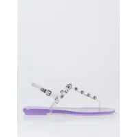flat sandals sergio rossi woman color lilac