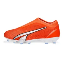 puma ultra match ll fg/ag kids football boots refurbished orange eu 31