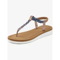 sandales de bain sandales flip-flop en matière imperméable - venice beach - bleu