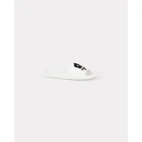 kenzo mules 'pool' femme blanc casse - taille 36