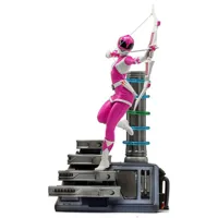 power rangers mighty pink ranger art scale figure multicolore