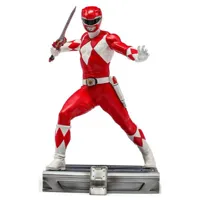 power rangers mighty red ranger art scale figure rouge