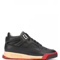 maison margiela men's ddstck sneakers black 7
