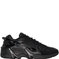 raf simons men's cylon-21 low top sneakers black uk 7