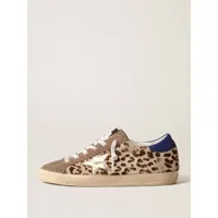 baskets femme léopard étoile à lacet décontracté chaussures