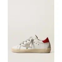 chaussures fille sport blanches rouge baskets étoile