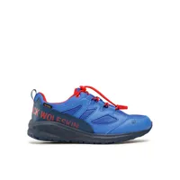 jack wolfskin chaussures de trekking unleash 4 speed texapore k 4051951 bleu