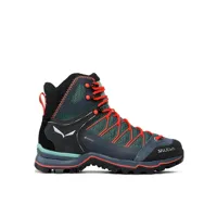 salewa chaussures de trekking ws mtn trainer lite mid gtx gore-tex 61360-5585 vert