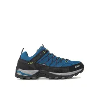 cmp chaussures de trekking rigel low trekking shoes wp 3q13247 bleu