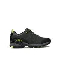 cmp chaussures de trekking melnik low wp waterproof 3q18597 vert