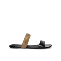 badura mules / sandales de bain gino-01w3-014 noir