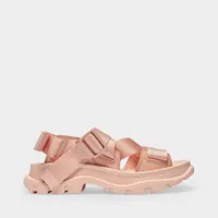 sandales tread en toile rose