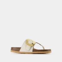 mules chany fussbett - see by chloe - cuir - naturel