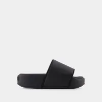 sandales y-3 slides - y-3 - cuir - noir