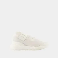 sneakers qasa - y-3 - cuir - blanc cassé
