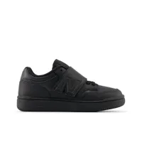 new balance enfant 480 bungee lace with top strap en noir, synthetic, taille 29