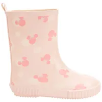 bottes de pluie imprimé minnie disney pour bébé fille - rose