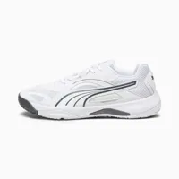 puma chaussures de sport en salle solarstrike ii, blanc/gris, taille 37.5
