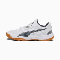 puma chaussures de sport en salle solarflash ii, blanc/gris, taille 36
