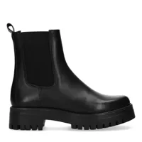 chelsea boots basses en cuir - noir (maat 39)