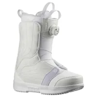 salomon pearl boa snowboard boots woman blanc 23.5