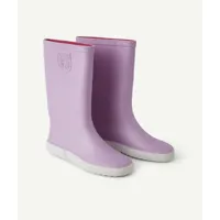 bottes de pluie violettes