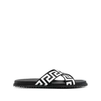 versace- slippers with logo