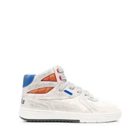 palm angels- mid-top leather sneakers