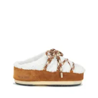moon boot- icon mule shearling slippers