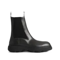 burberry- leather boot