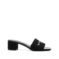 givenchy- 4g canvas mules