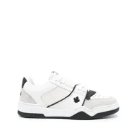 dsquared2- spiker leather sneakers