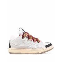 lanvin- curb leather sneakers