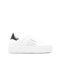 woolrich- chunky court leather sneakers