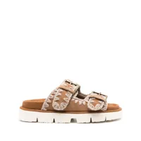 mou- bio two buckles sandals