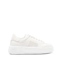 woolrich- chunky court leather sneakers