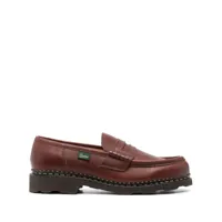 paraboot- orsay leather loafers