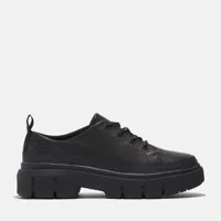 timberland chaussure à lacets field pour femme en noir noir, taille 39