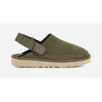 ugg sabot goldencoast pour homme in green, taille 40, suède
