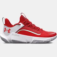 chaussure de basketball under armour flow futr x 3 unisexe rouge / blanc / rouge 42.5