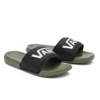 vans sandales la costa slide-on (black/olivine) homme gris, taille 44.5